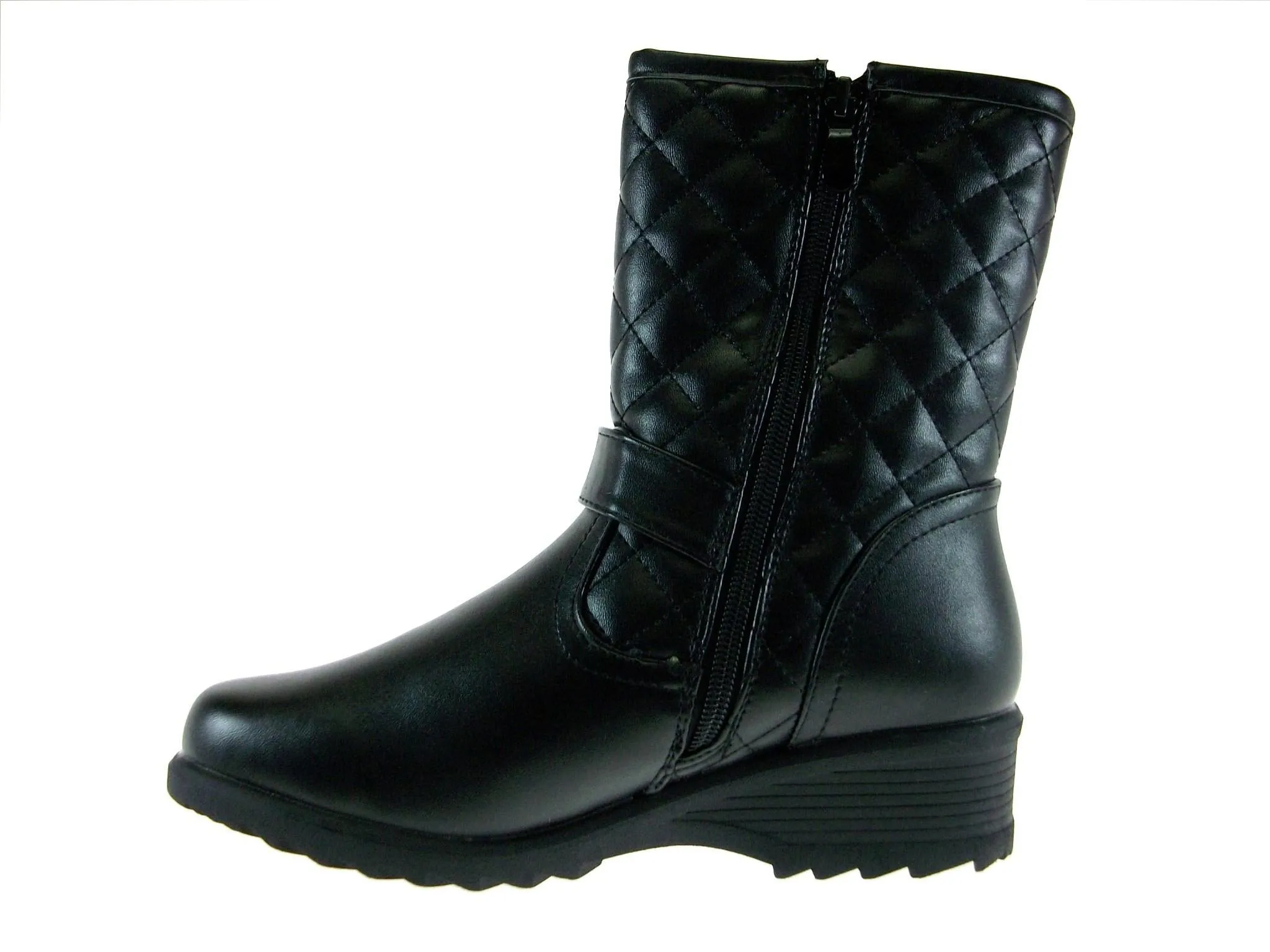 Women's Canada-04 Quilt Lined Calf High Winter Boots