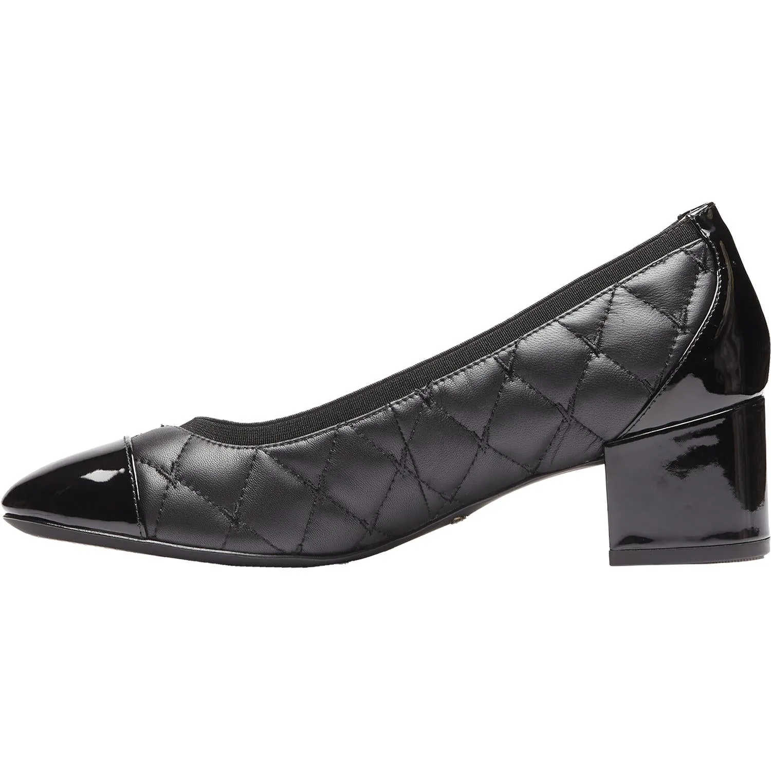 Women's Vionic Ruby Black Leather/Patent