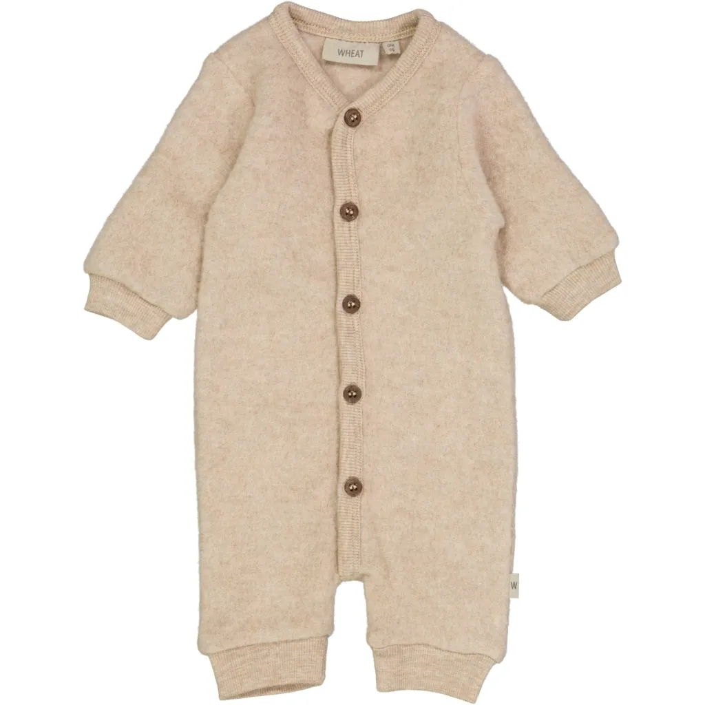 Wool Fleece Jumpsuit