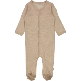 Wool Jumpsuit WF - khaki melange