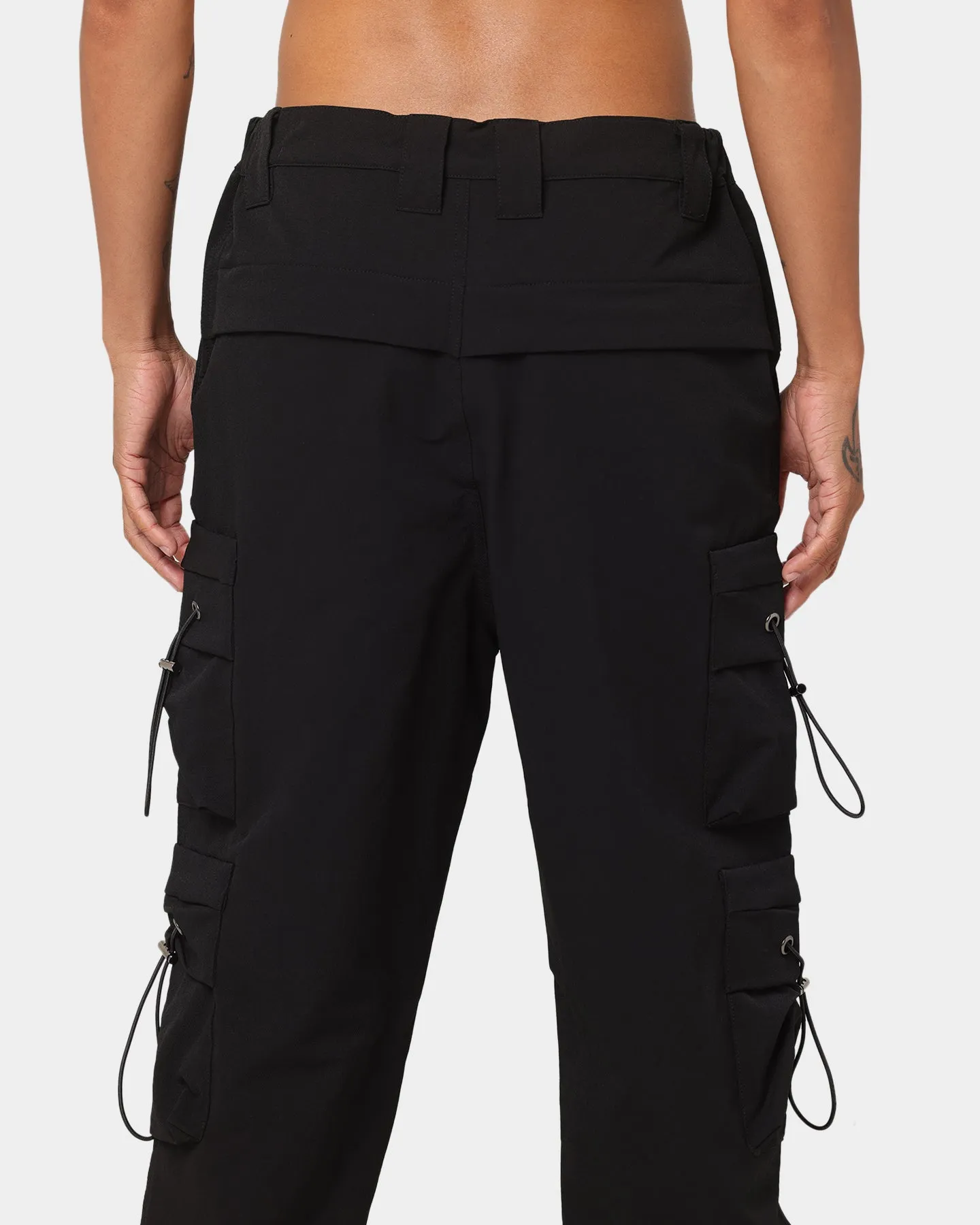 XXIII Rialto Zipper Cargo Pants Black/Grey