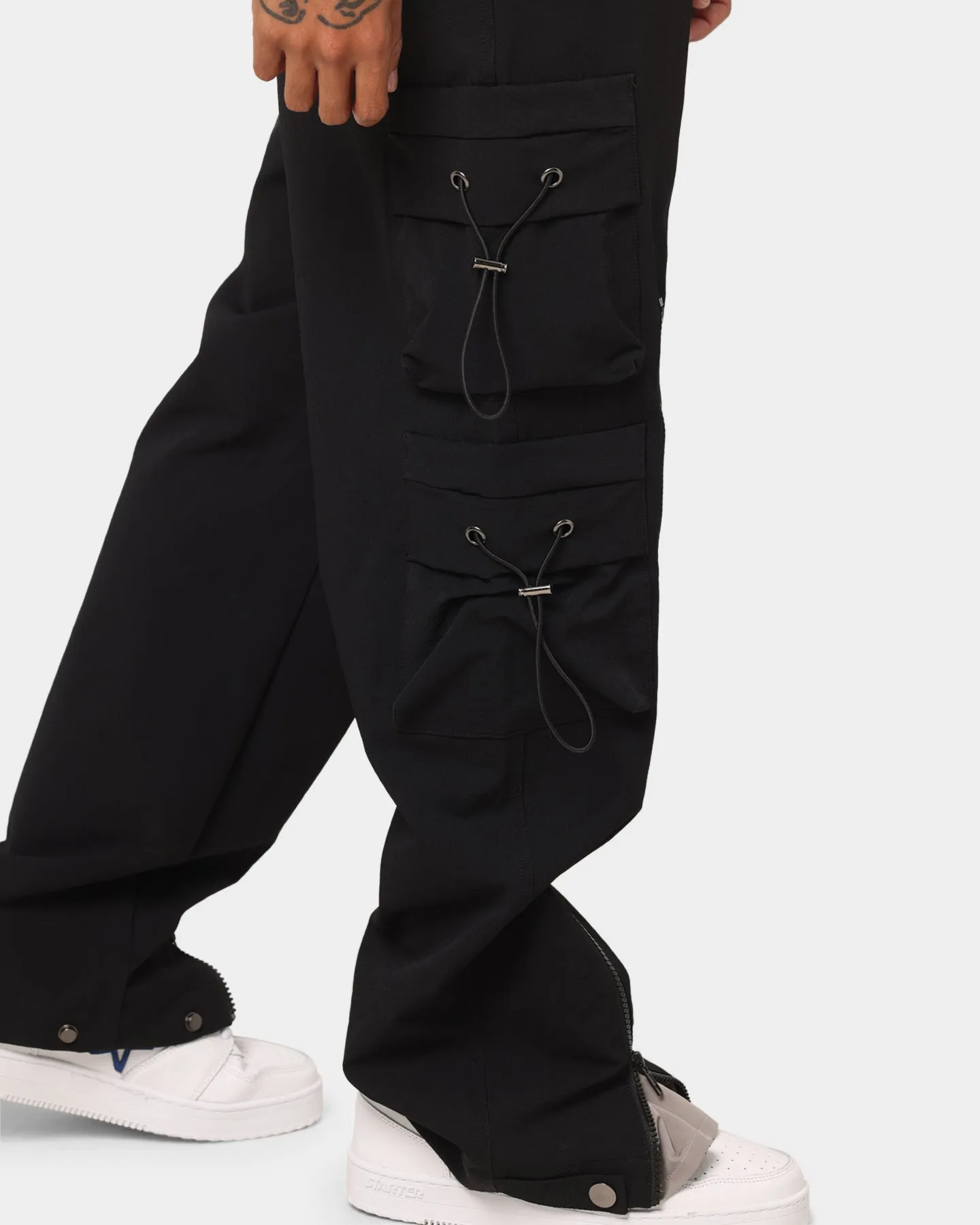 XXIII Rialto Zipper Cargo Pants Black/Grey