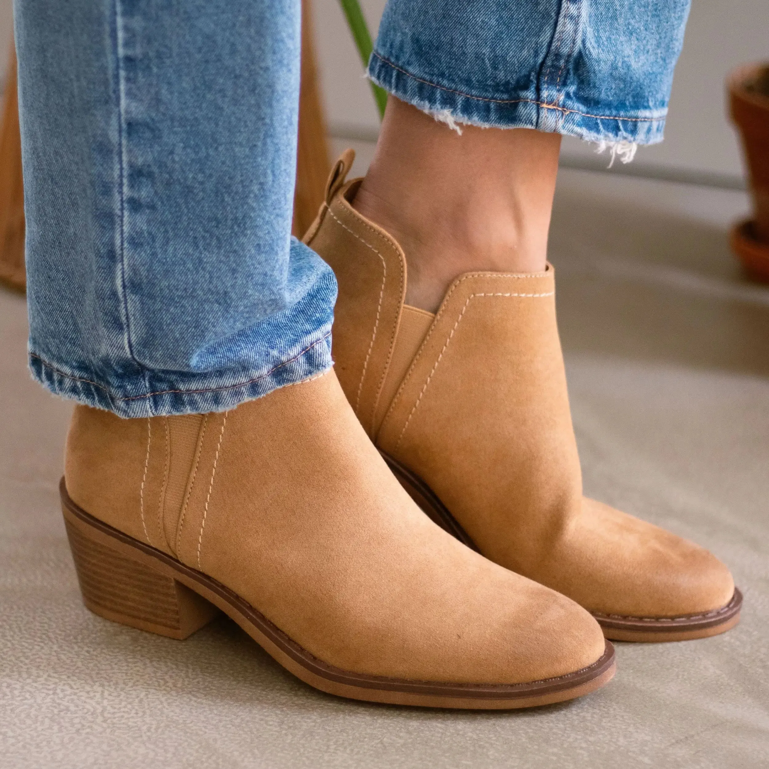 York Camel Bootie